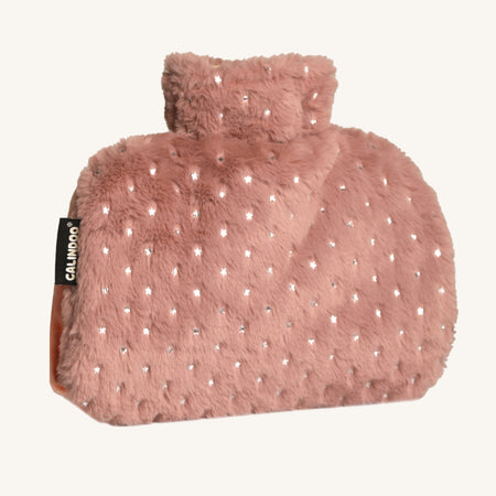 Bouillotte chauffe-mains Rose