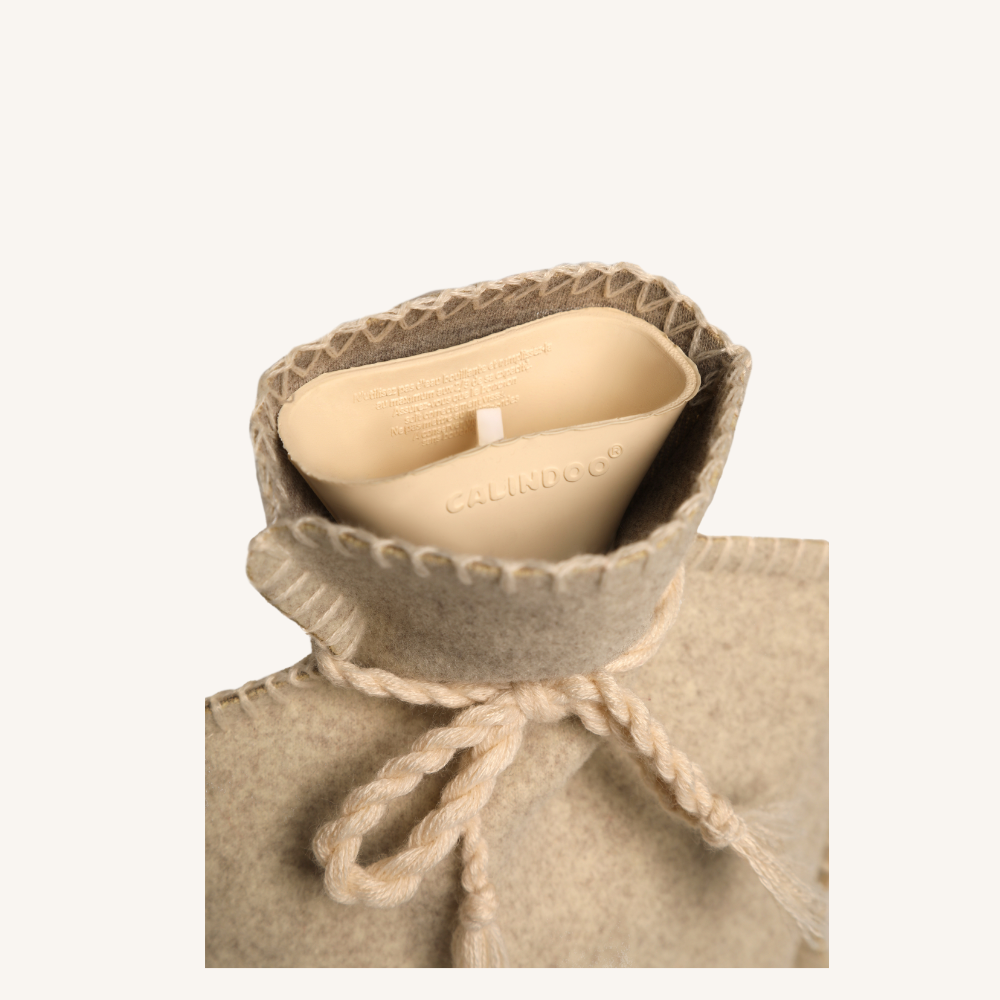 Bouillotte collection "FLANELLE"