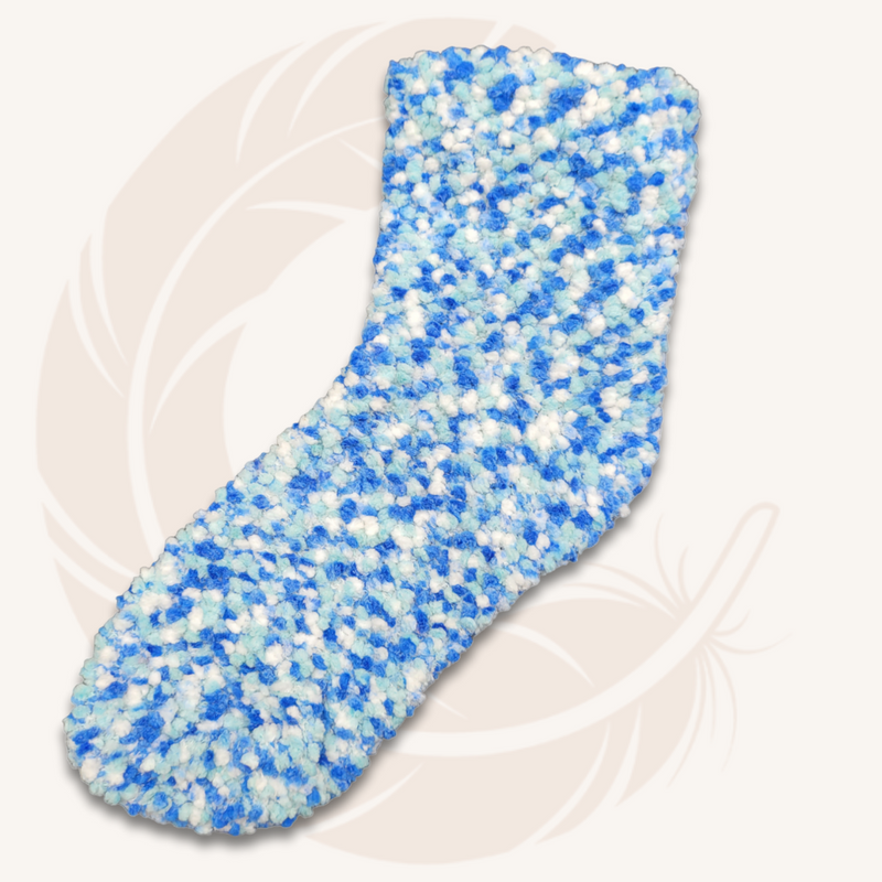 Chausson-Chaussette bleues – CALINDOO