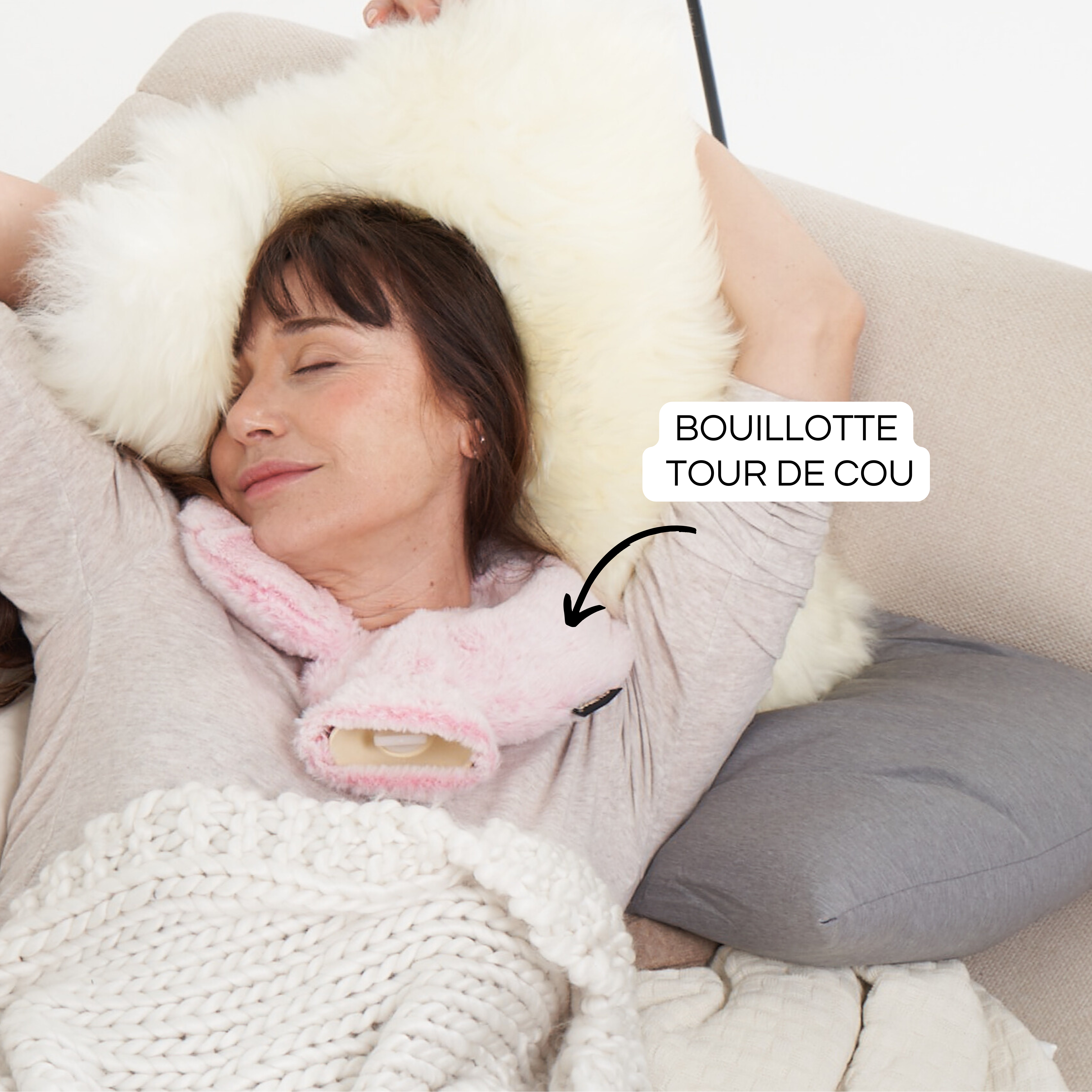 Bouillotte Tour de Cou Ultra-Douce