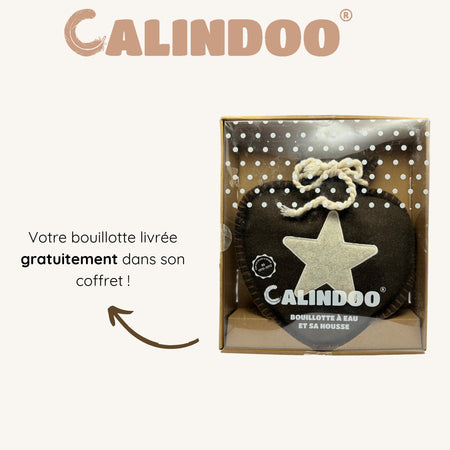 Bouillotte Cœur Gris